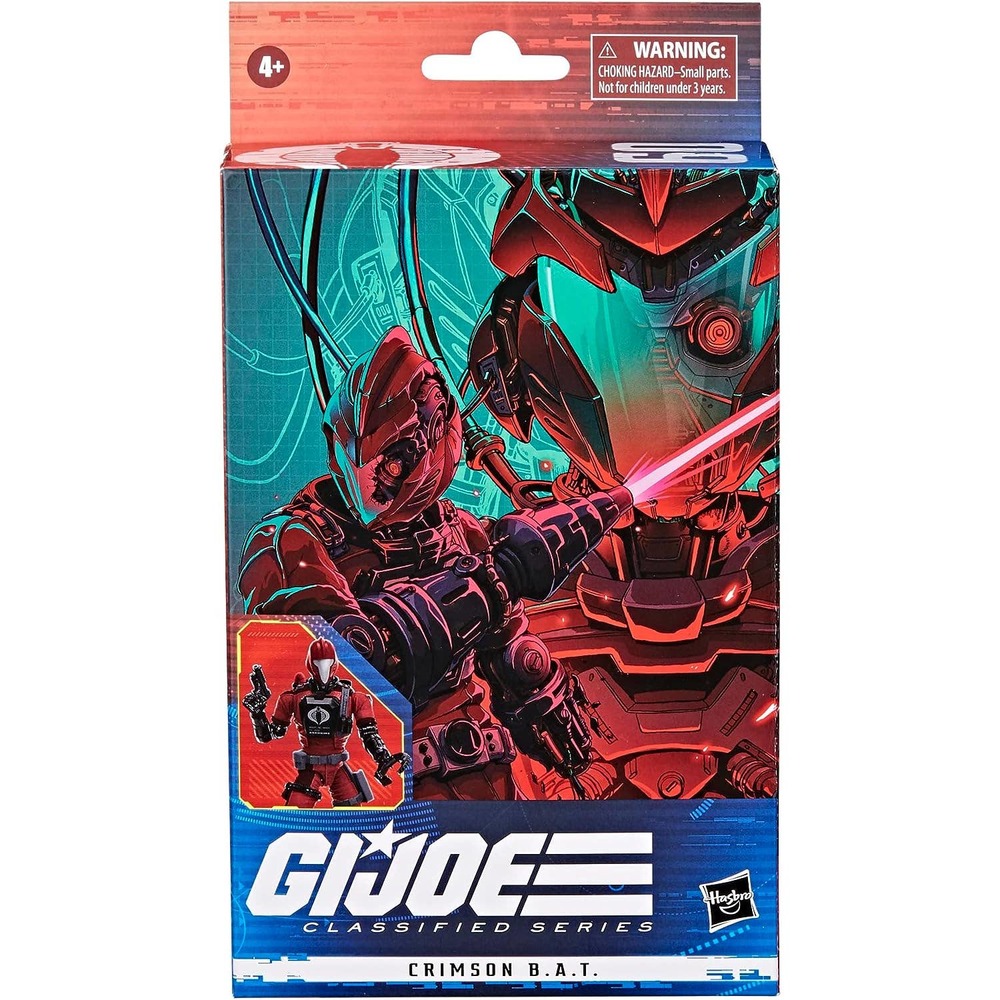 G. I. Joe Classified Series Crimson Action Figure, Collectible Premium Toy,
